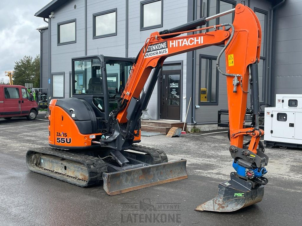 Hitachi ZX 55U-5A kaivinkone - Bæltegravemaskine: billede 2 Hitachi ZX 55U-5A kaivinkone - Bæltegravemaskine: billede 2