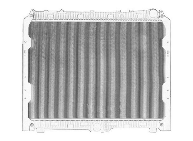 MERCEDES-BENZ OE Cooling Radiator A9615002700 - Køler for Lastbil: billede 2 MERCEDES-BENZ OE Cooling Radiator A9615002700 - Køler for Lastbil: billede 2