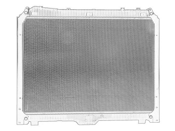 MERCEDES-BENZ OE Cooling Radiator A9615002700 - Køler for Lastbil: billede 1 MERCEDES-BENZ OE Cooling Radiator A9615002700 - Køler for Lastbil: billede 1