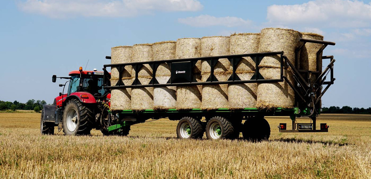 Dinapolis bale trailer 20t, RPP-9000 - Landbrugs anhænger platform: billede 2 Dinapolis bale trailer 20t, RPP-9000 - Landbrugs anhænger platform: billede 2