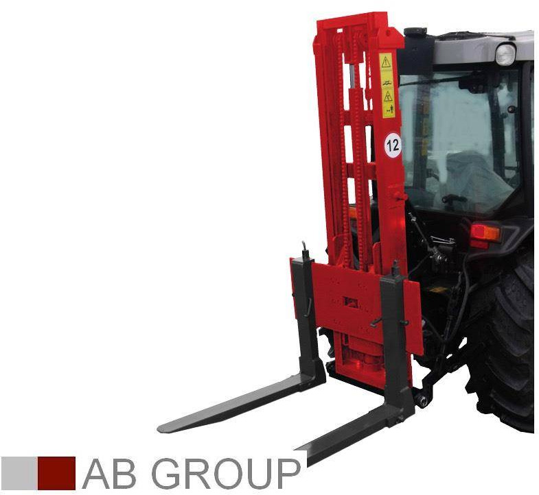 MCMS Warka tractor rear hydraulic fork loader PHW-240/T - Frontlæsser til traktor: billede 3 MCMS Warka tractor rear hydraulic fork loader PHW-240/T - Frontlæsser til traktor: billede 3
