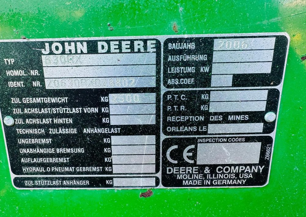John Deere 630R - Skærebord til korn: billede 4 John Deere 630R - Skærebord til korn: billede 4