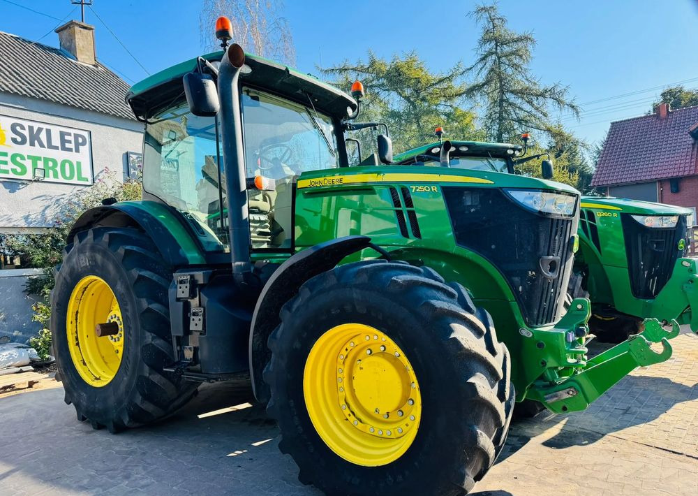 Traktor John Deere 7250R: billede 8