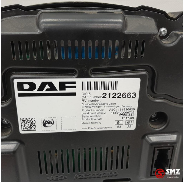 DAF Occ instrumentenpaneel DAF - Instrumentbræt for Lastbil: billede 3 DAF Occ instrumentenpaneel DAF - Instrumentbræt for Lastbil: billede 3