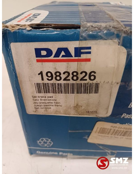 DAF Remblokkenset DAF - Bremseklodser for Lastbil: billede 3 DAF Remblokkenset DAF - Bremseklodser for Lastbil: billede 3