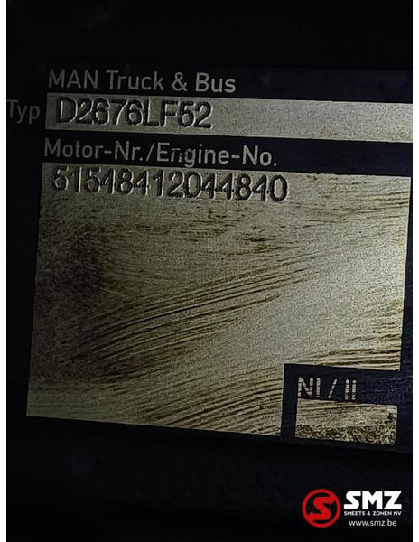 MAN Occ motor D2676LF52 MAN - Motor for Lastbil: billede 5 MAN Occ motor D2676LF52 MAN - Motor for Lastbil: billede 5