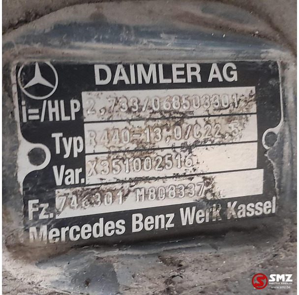 Mercedes-Benz Occ differentiëel R440-13A22.5 i=2,733 Mercedes - Differentialtandhjul for Lastbil: billede 4 Mercedes-Benz Occ differentiëel R440-13A22.5 i=2,733 Mercedes - Differentialtandhjul for Lastbil: billede 4