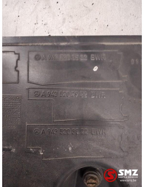 Mercedes-Benz Occ hitteschild uitlaatsysteem Mercedes Actros MP3 - Udstødningssystem for Lastbil: billede 3 Mercedes-Benz Occ hitteschild uitlaatsysteem Mercedes Actros MP3 - Udstødningssystem for Lastbil: billede 3