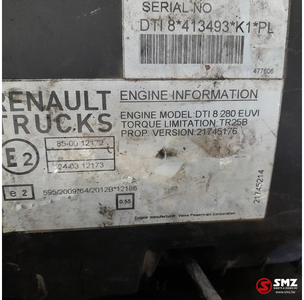 Renault Occ kleppendeksel DTI8 Renault - Motor og reservedele for Lastbil: billede 4 Renault Occ kleppendeksel DTI8 Renault - Motor og reservedele for Lastbil: billede 4