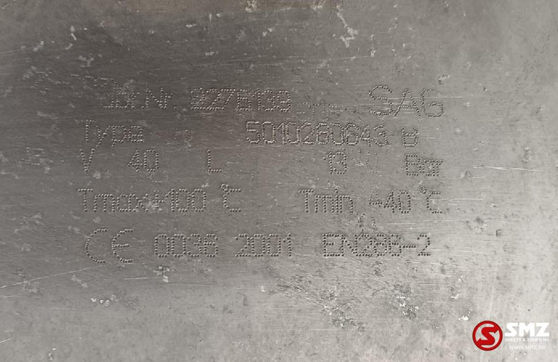 Renault Occ luchtketel 40L 13Bar Renault - Reservedel for Lastbil: billede 5 Renault Occ luchtketel 40L 13Bar Renault - Reservedel for Lastbil: billede 5