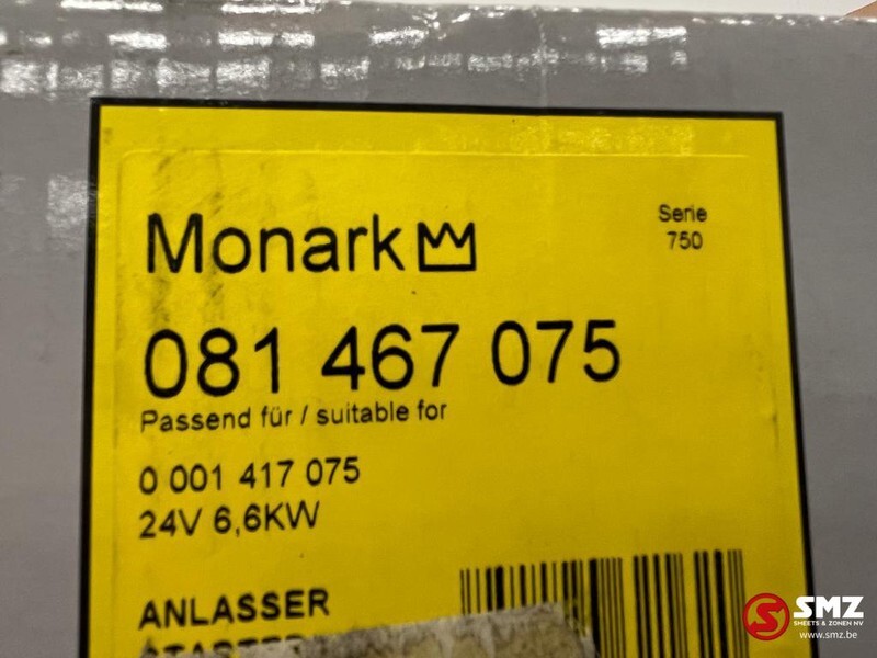 Volvo Starter 24V 6.6kW Volvo - Starter for Lastbil: billede 5 Volvo Starter 24V 6.6kW Volvo - Starter for Lastbil: billede 5