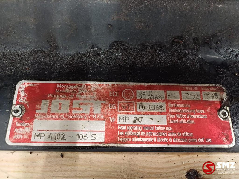 Jost Occ koppelschotel + montageplaat JSK42K JOST - Drejeskammel for Lastbil: billede 5 Jost Occ koppelschotel + montageplaat JSK42K JOST - Drejeskammel for Lastbil: billede 5