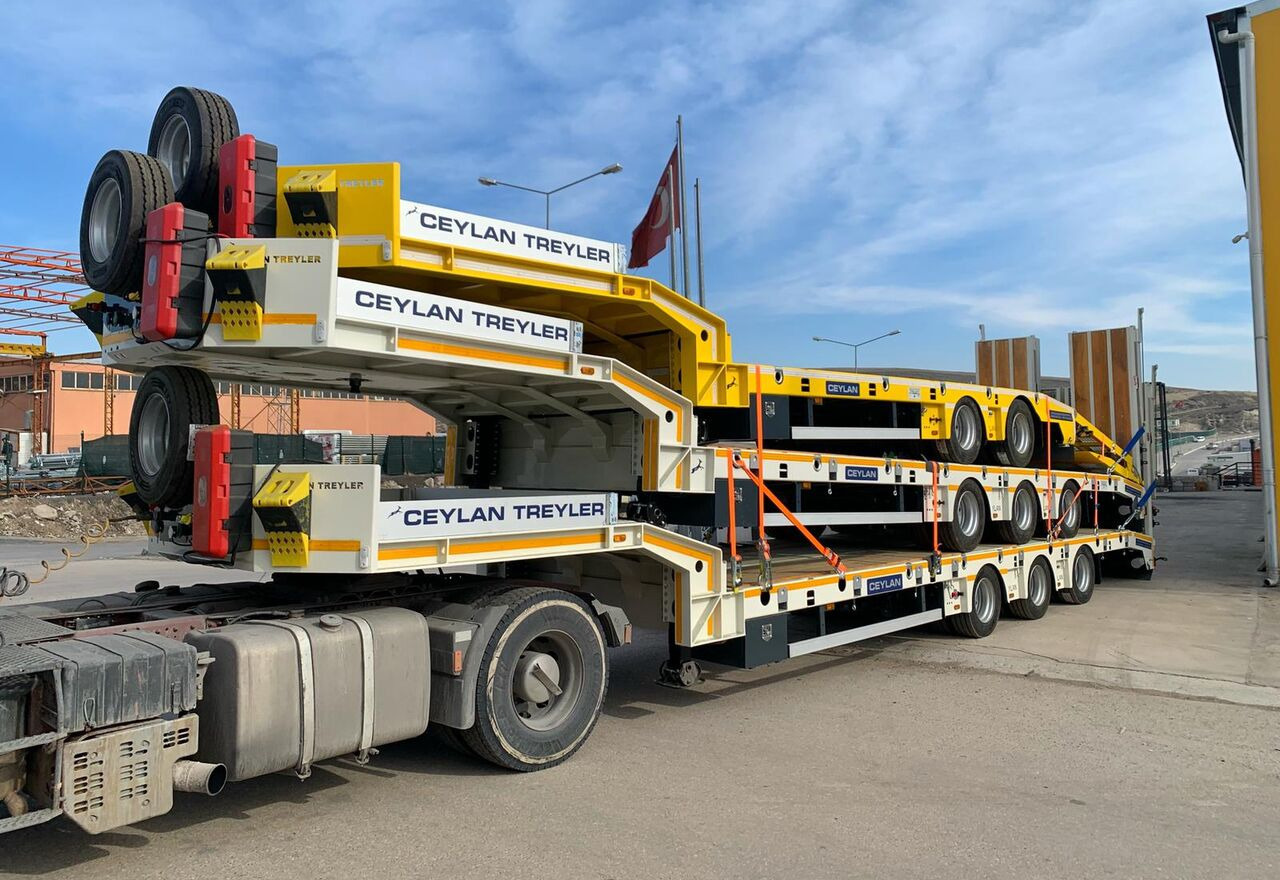 CEYLAN 2 AXLES STANDART & EXTENDABLE LOWBED - Nedbygget platform sættevogn: billede 4 CEYLAN 2 AXLES STANDART & EXTENDABLE LOWBED - Nedbygget platform sættevogn: billede 4