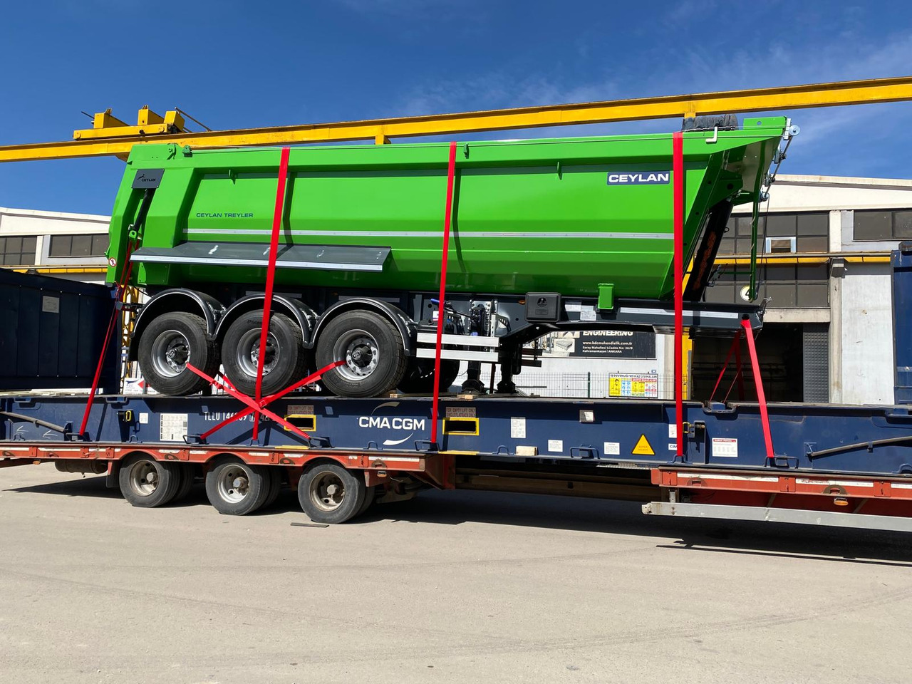 CEYLAN 3 AXLES TIPPER 22-30M3 - Tipvogn sættevogn: billede 4 CEYLAN 3 AXLES TIPPER 22-30M3 - Tipvogn sættevogn: billede 4