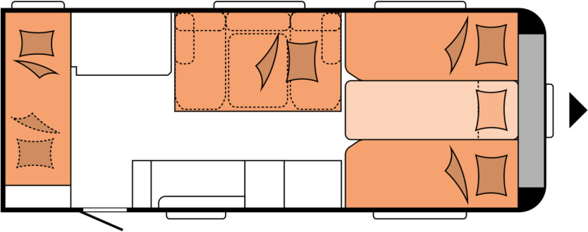 Hobby MAXIA 595 KML - Campingvogn: billede 2 Hobby MAXIA 595 KML - Campingvogn: billede 2