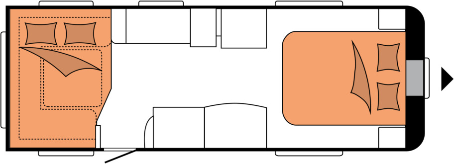 Hobby PRESTIGE 650 UFf - Campingvogn: billede 2 Hobby PRESTIGE 650 UFf - Campingvogn: billede 2