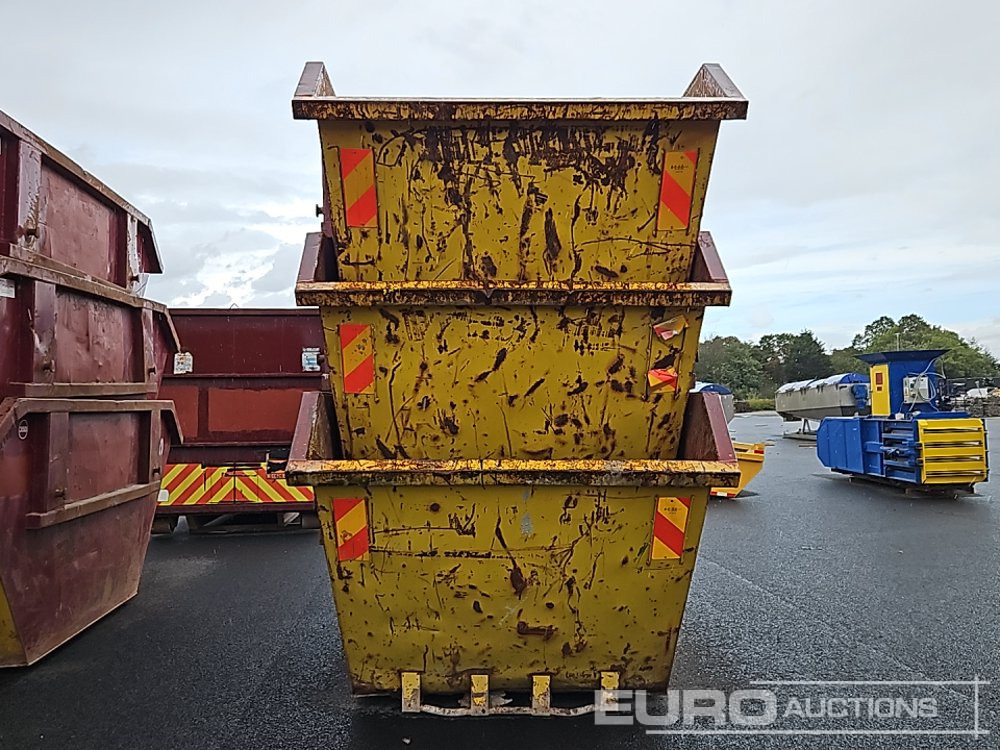 10 Yard Skip to suit Skip Loader Lorry (3 of) - Liftdumpercontainer: billede 4 10 Yard Skip to suit Skip Loader Lorry (3 of) - Liftdumpercontainer: billede 4