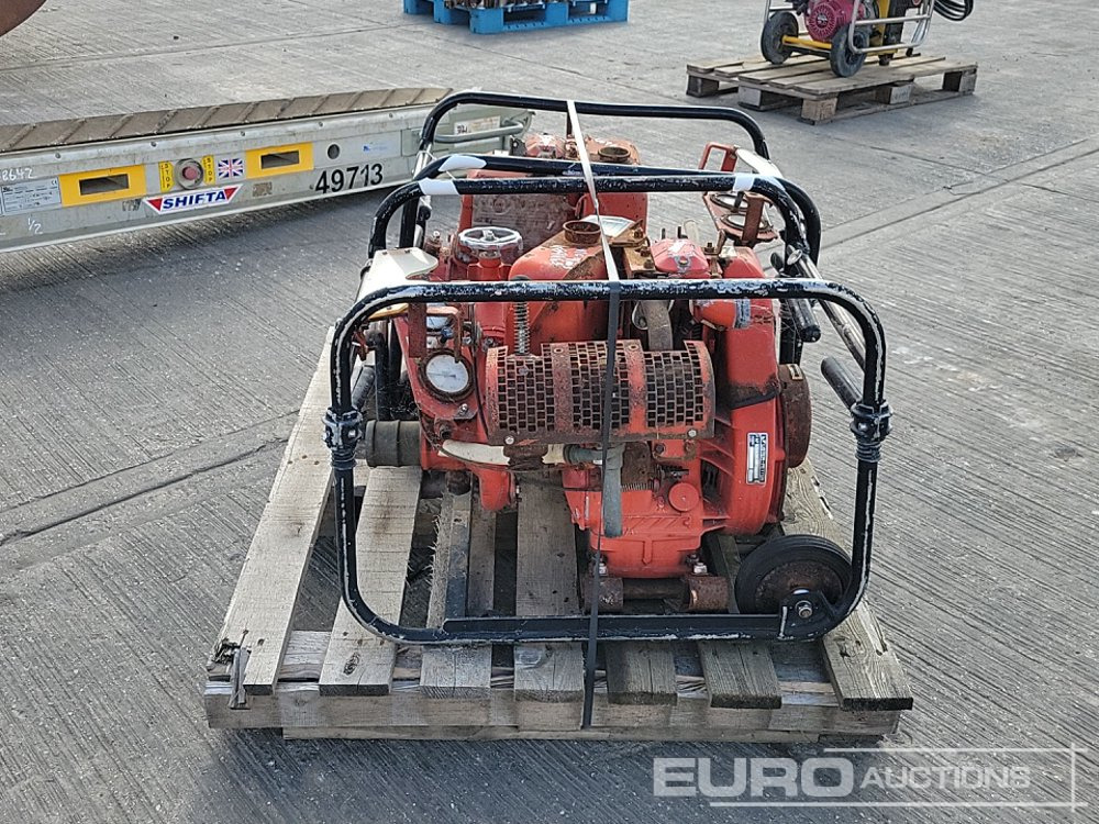 2" Water Pump, Lister-Petter Engine (2 of) - Vandpumpe: billede 2 2" Water Pump, Lister-Petter Engine (2 of) - Vandpumpe: billede 2