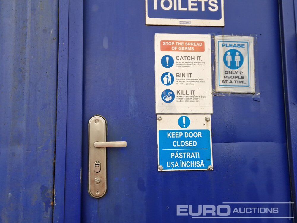 Skibscontainer 20' x 8' Toilet Block (Cannot Be Reconsigned): billede 6 Skibscontainer 20' x 8' Toilet Block (Cannot Be Reconsigned): billede 6