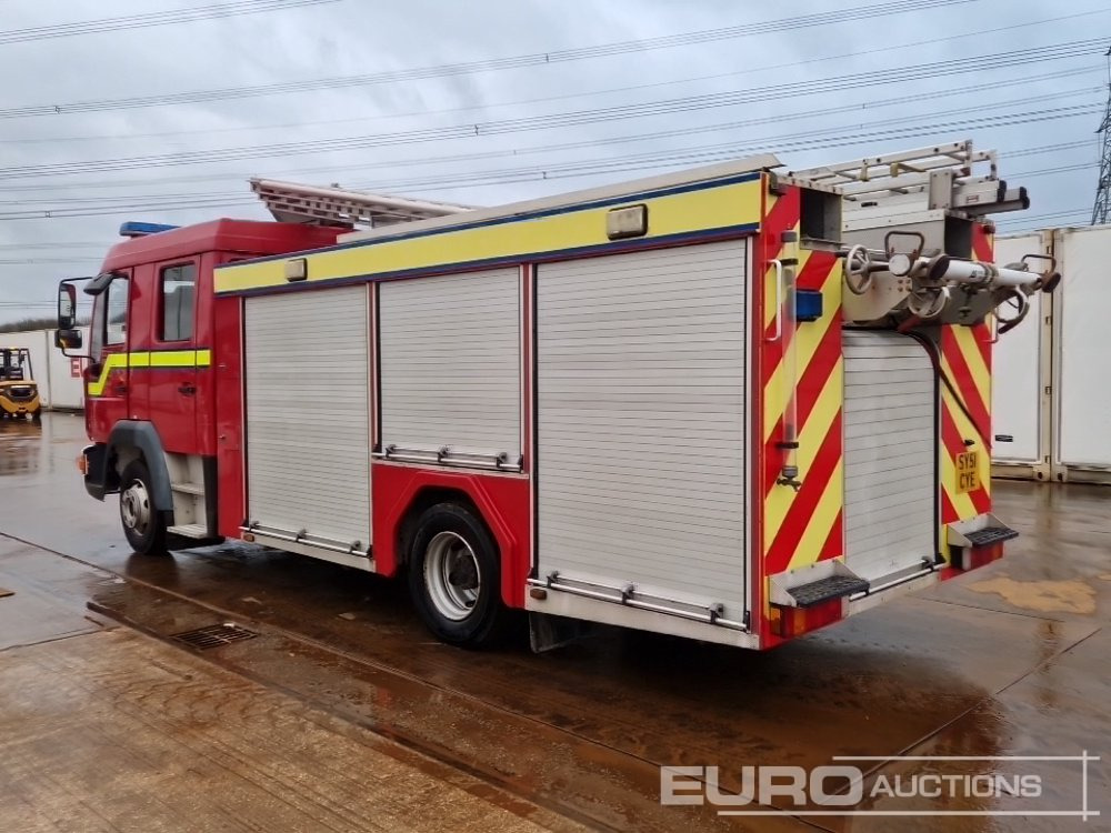2001 MAN 4x2 Fire Engine, Manual Gearbox - Brandbil: billede 3 2001 MAN 4x2 Fire Engine, Manual Gearbox - Brandbil: billede 3
