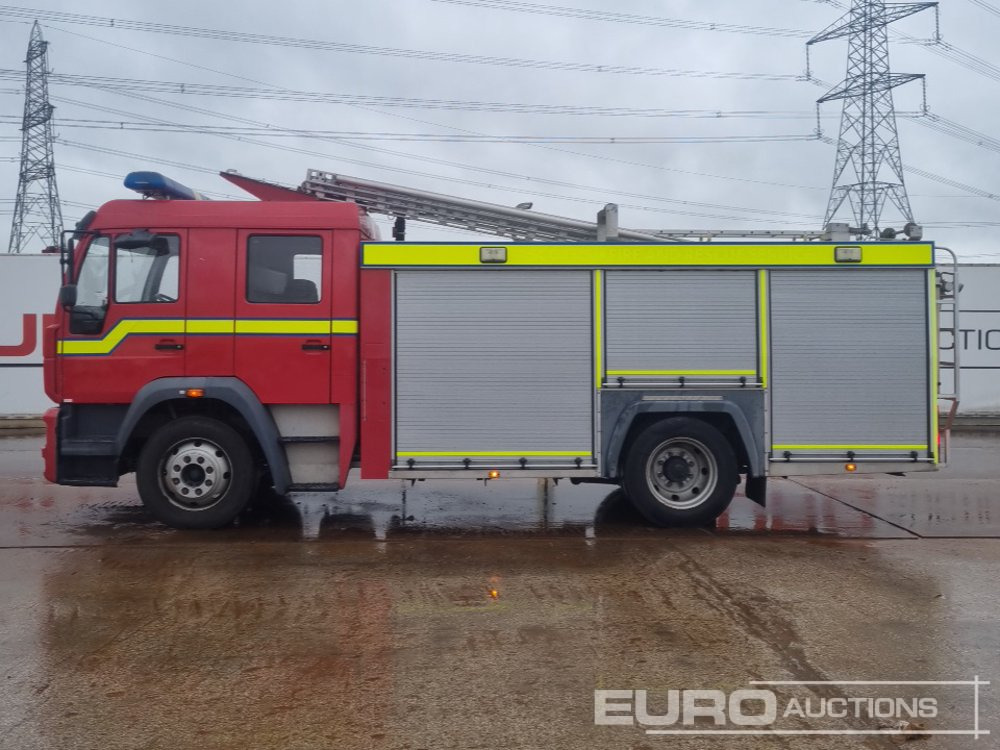 2002 MAN 4x2 Fire Engine, Automatic Gearbox - Brandbil: billede 2 2002 MAN 4x2 Fire Engine, Automatic Gearbox - Brandbil: billede 2