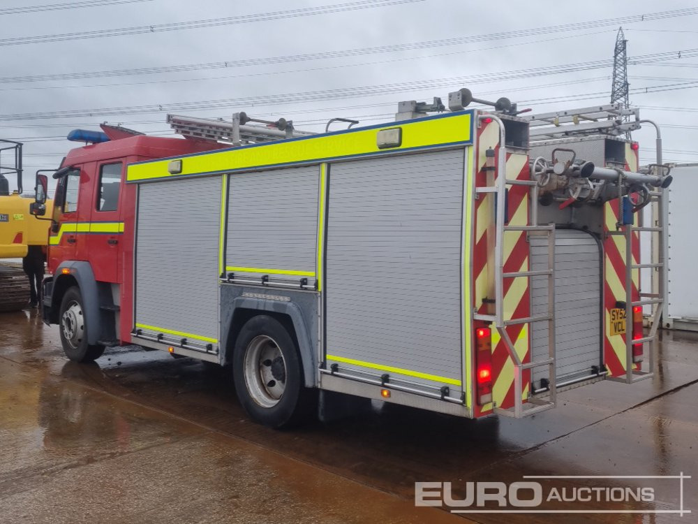 2002 MAN 4x2 Fire Engine, Automatic Gearbox - Brandbil: billede 3 2002 MAN 4x2 Fire Engine, Automatic Gearbox - Brandbil: billede 3