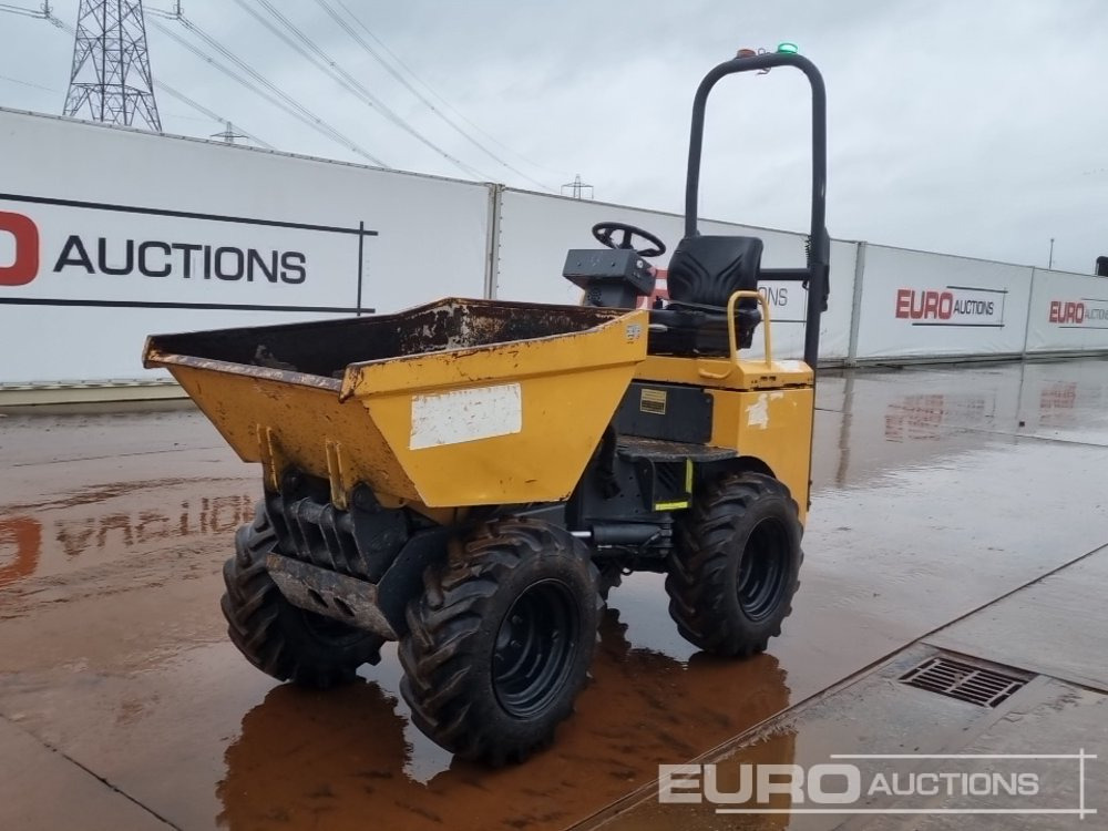 2008 Terex 1 Ton Hi Tip Dumper, Roll Bar - Mini Tipvogn: billede 1 2008 Terex 1 Ton Hi Tip Dumper, Roll Bar - Mini Tipvogn: billede 1