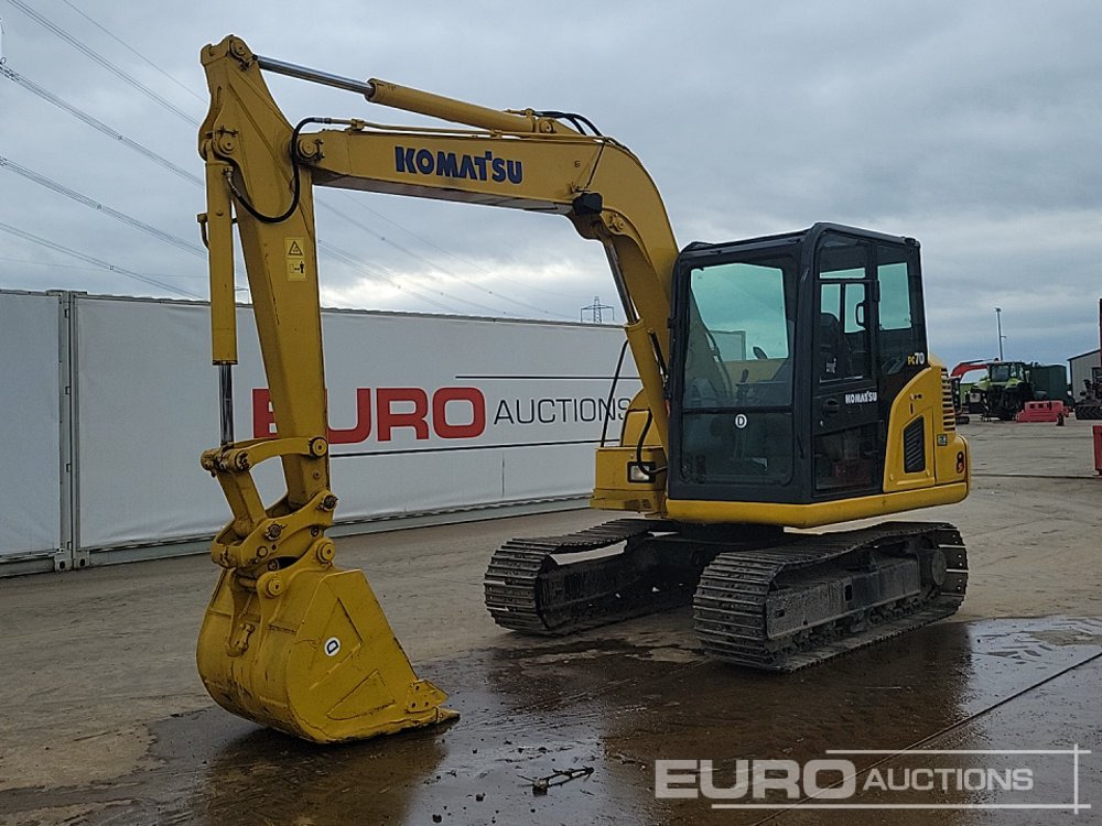 2011 Komatsu PC70-8 - Minigravemaskine: billede 1 2011 Komatsu PC70-8 - Minigravemaskine: billede 1