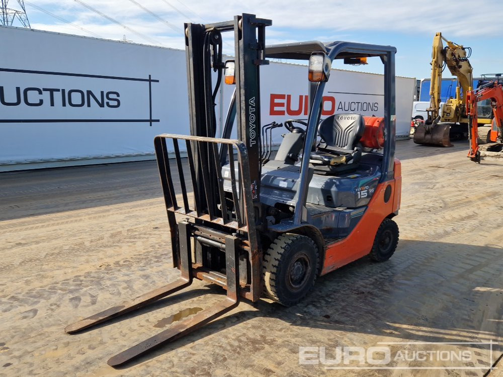 2011 Toyota 02-8FGF15 - Gaffeltruck: billede 1 2011 Toyota 02-8FGF15 - Gaffeltruck: billede 1