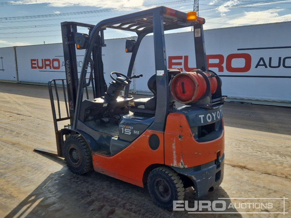 2011 Toyota 02-8FGF15 - Gaffeltruck: billede 3 2011 Toyota 02-8FGF15 - Gaffeltruck: billede 3