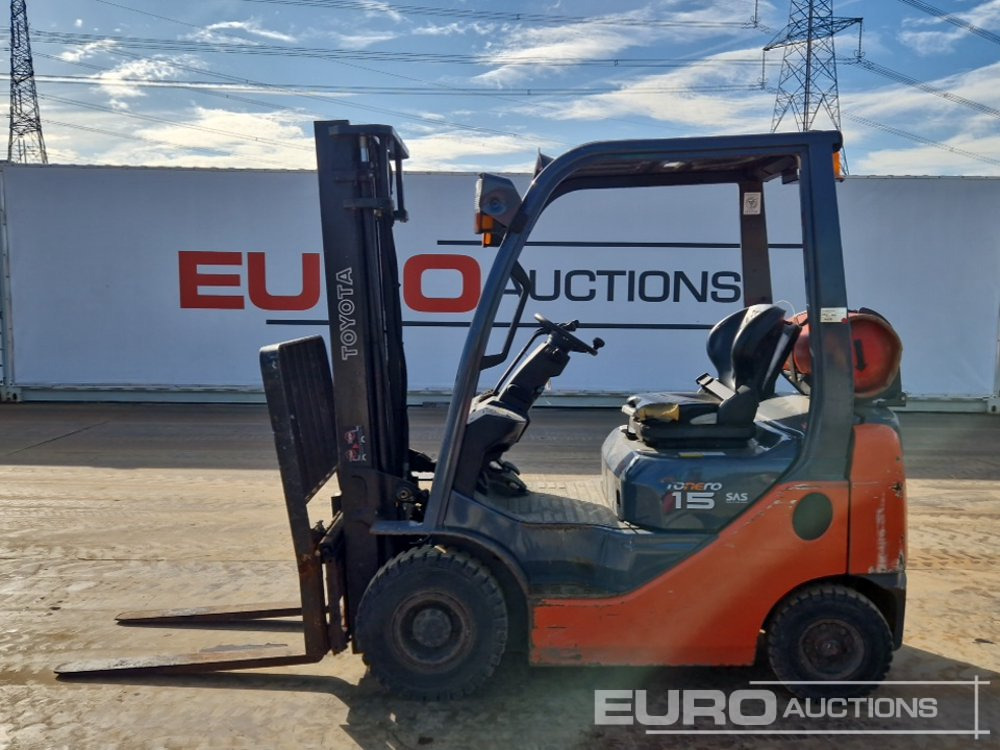 2011 Toyota 02-8FGF15 - Gaffeltruck: billede 2 2011 Toyota 02-8FGF15 - Gaffeltruck: billede 2