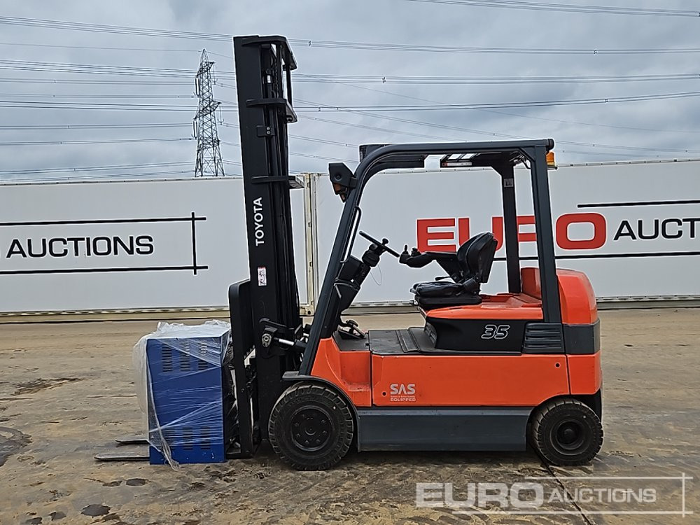 2011 Toyota 7FBMF35 - Gaffeltruck: billede 2 2011 Toyota 7FBMF35 - Gaffeltruck: billede 2