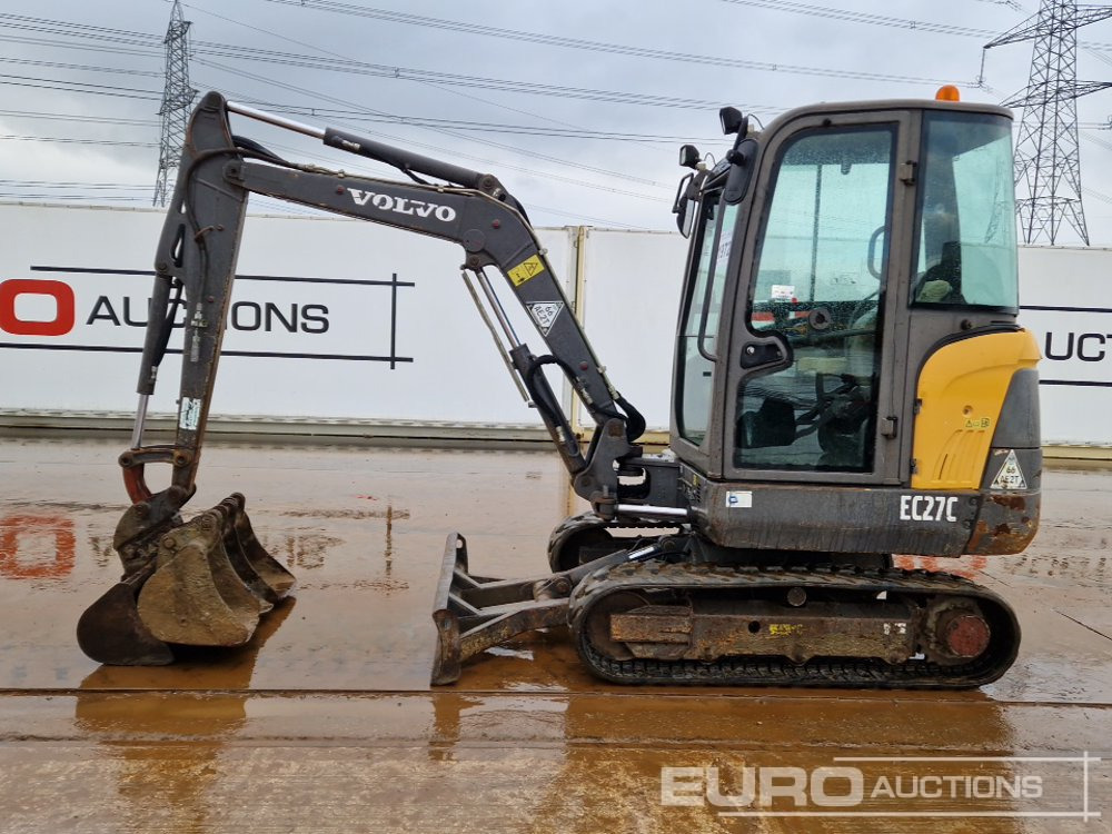 2011 Volvo EC27C - Minigravemaskine: billede 2 2011 Volvo EC27C - Minigravemaskine: billede 2