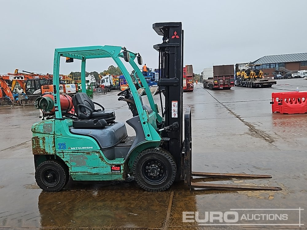 Gaffeltruck 2012 Mitsubishi FG25N: billede 6