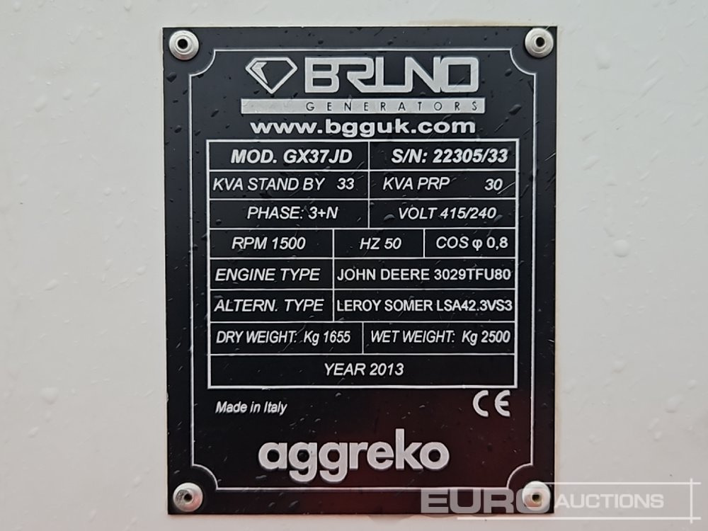 Strømgenerator 2013 Bruno GX37JD: billede 15 Strømgenerator 2013 Bruno GX37JD: billede 15