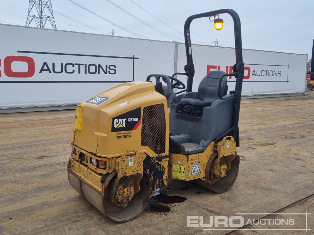 2013 CAT CB14B - Tromle: billede 1 2013 CAT CB14B - Tromle: billede 1