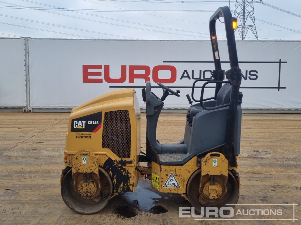 2013 CAT CB14B - Tromle: billede 2 2013 CAT CB14B - Tromle: billede 2