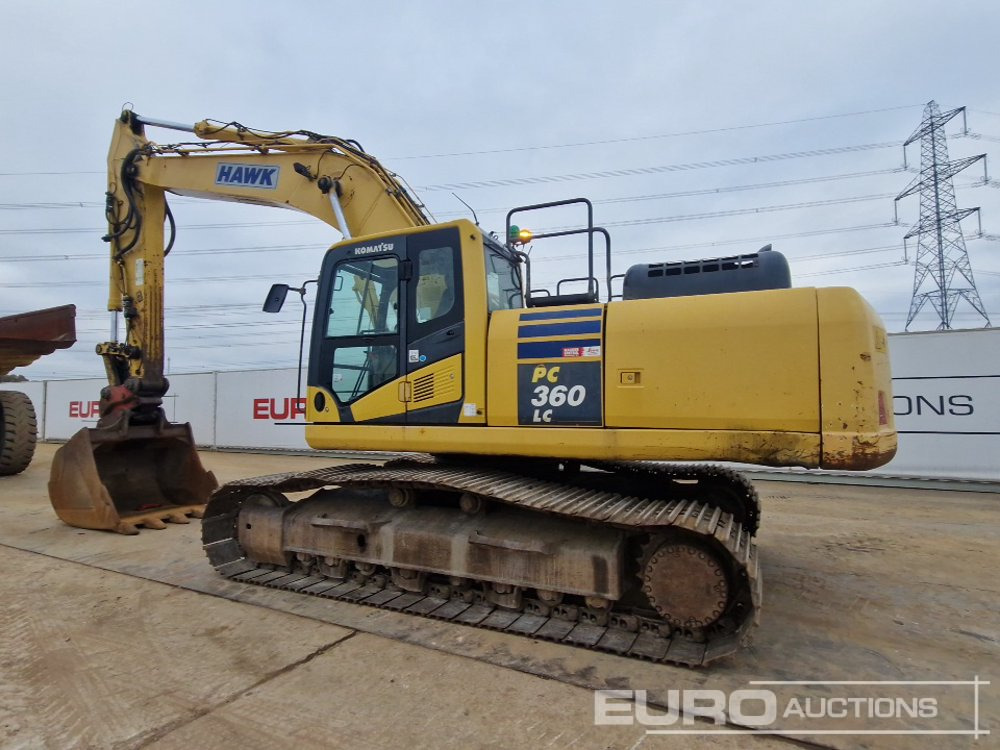 2013 Komatsu PC360LC-10 - Bæltegravemaskine: billede 3 2013 Komatsu PC360LC-10 - Bæltegravemaskine: billede 3