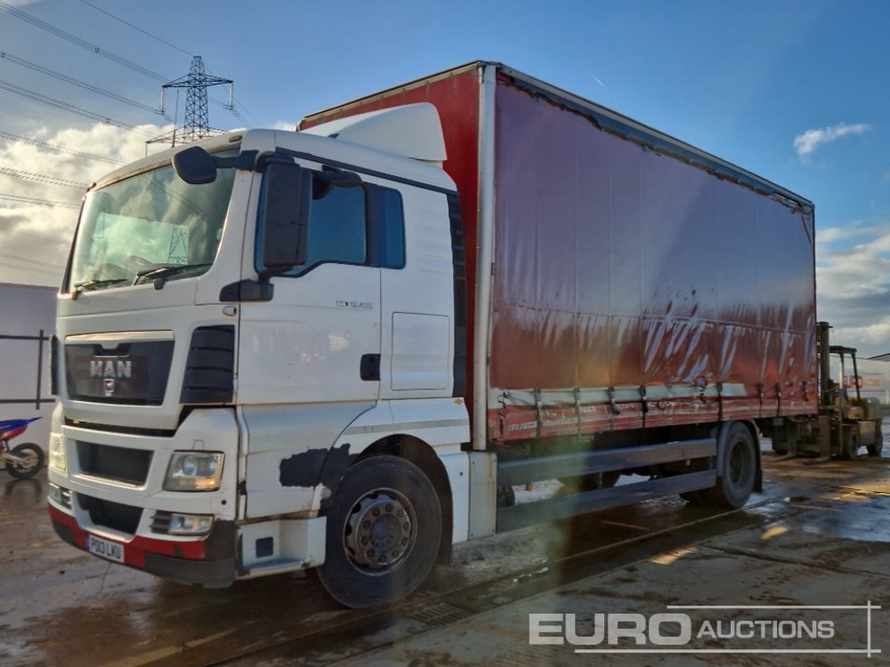 2013 MAN TGX18.400 - Lastbil med presenning: billede 1 2013 MAN TGX18.400 - Lastbil med presenning: billede 1