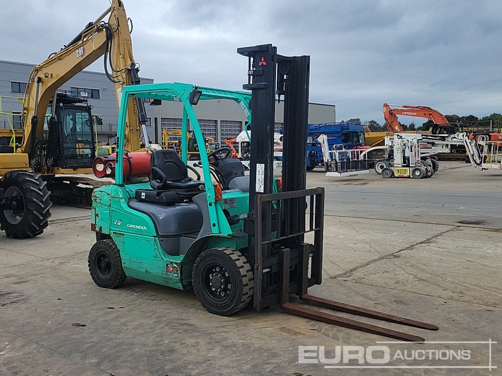 Gaffeltruck 2013 Mitsubishi FG25N: billede 7