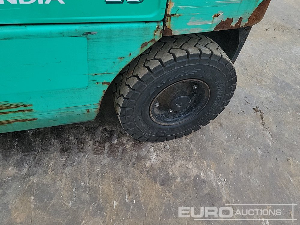 Gaffeltruck 2013 Mitsubishi FG25N: billede 10