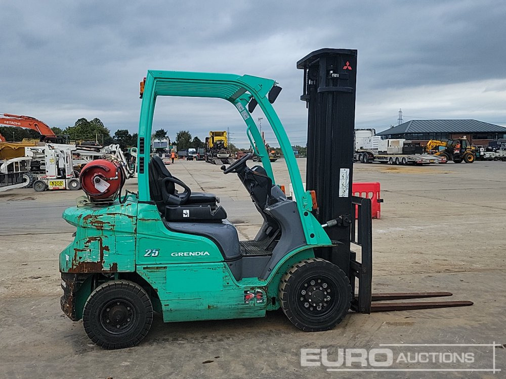 Gaffeltruck 2013 Mitsubishi FG25N: billede 6