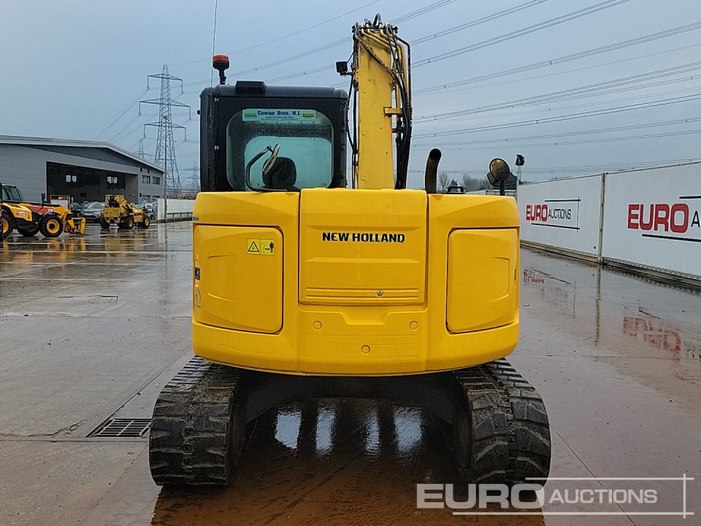 2013 New Holland Kobelco E75CSR - Minigravemaskine: billede 4 2013 New Holland Kobelco E75CSR - Minigravemaskine: billede 4