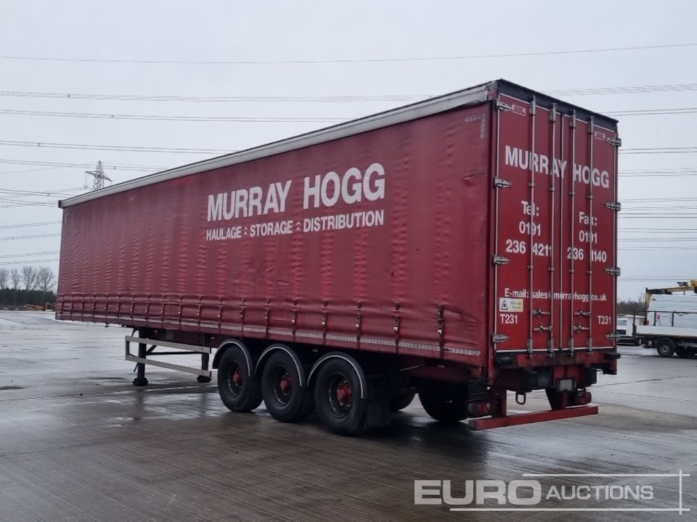 2013 SDC Tri Axle Curtainsider Trailer - Gardintrailer: billede 3 2013 SDC Tri Axle Curtainsider Trailer - Gardintrailer: billede 3