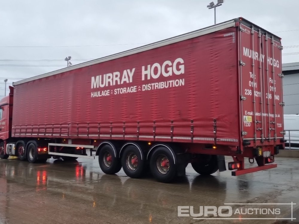 2013 SDC Tri Axle Curtainsider Trailer - Gardintrailer: billede 3 2013 SDC Tri Axle Curtainsider Trailer - Gardintrailer: billede 3