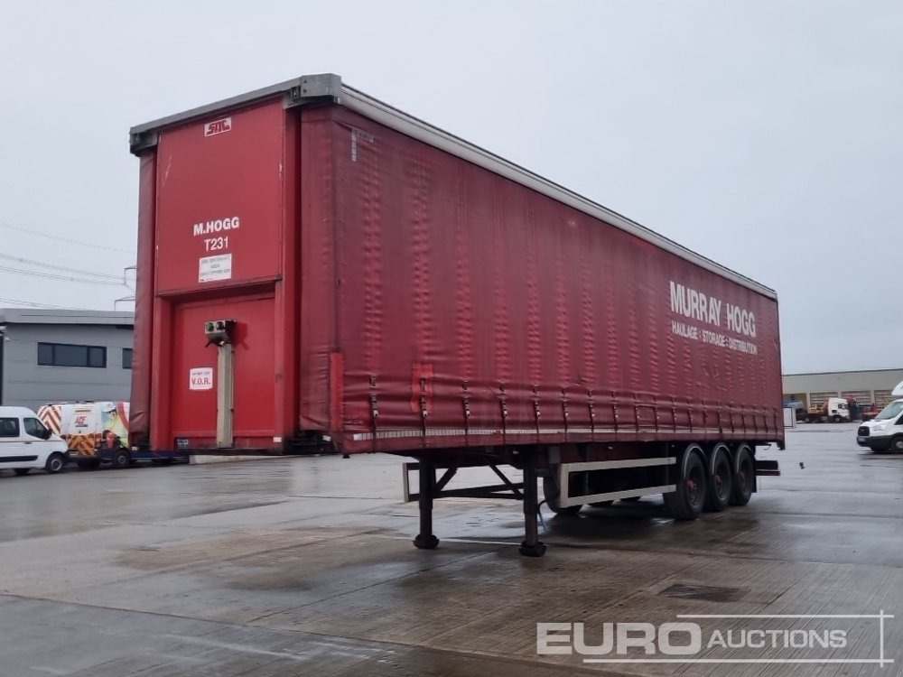 2013 SDC Tri Axle Curtainsider Trailer - Gardintrailer: billede 1 2013 SDC Tri Axle Curtainsider Trailer - Gardintrailer: billede 1