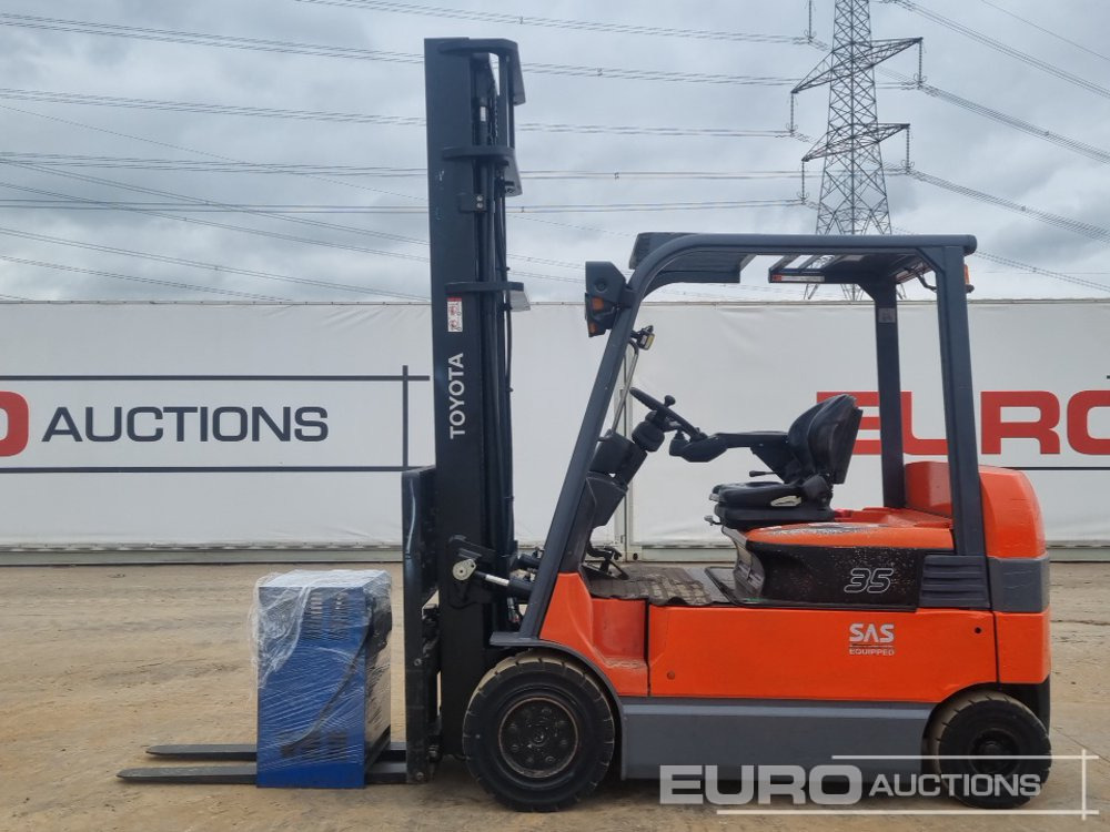 2013 Toyota 7FBMF35 - Gaffeltruck: billede 2 2013 Toyota 7FBMF35 - Gaffeltruck: billede 2