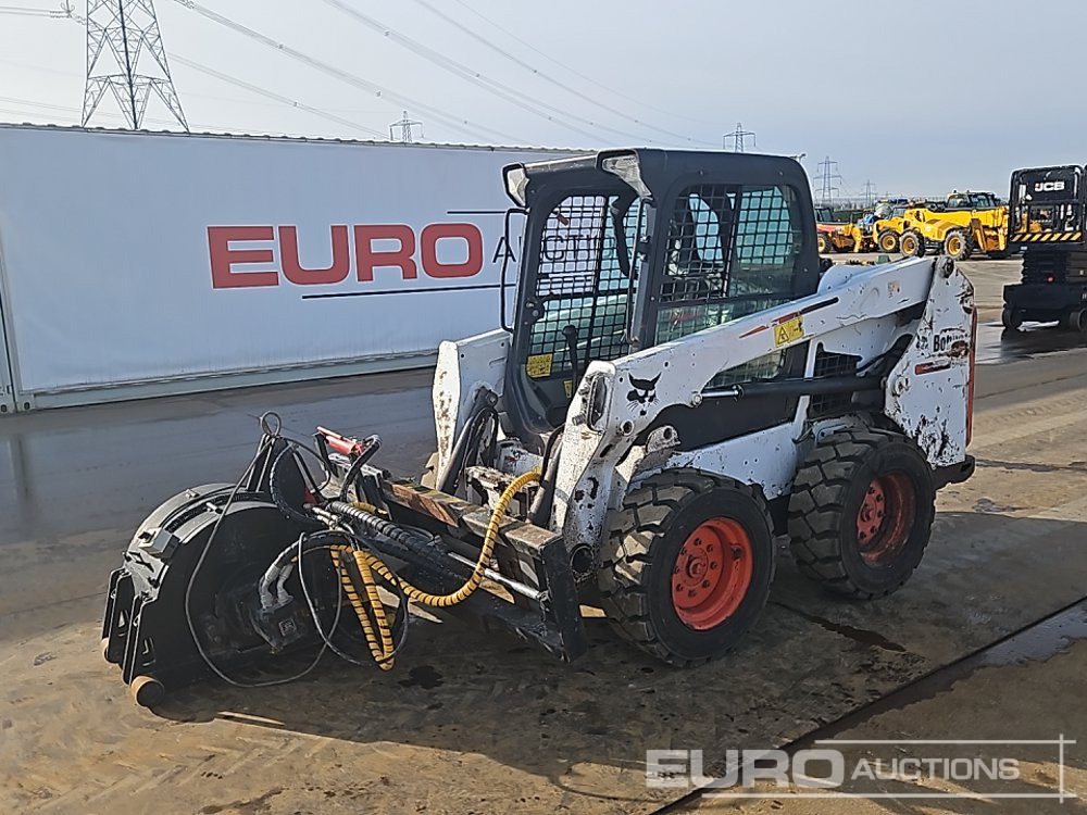 2014 Bobcat S550 - Skridstyret minilæsser: billede 1 2014 Bobcat S550 - Skridstyret minilæsser: billede 1