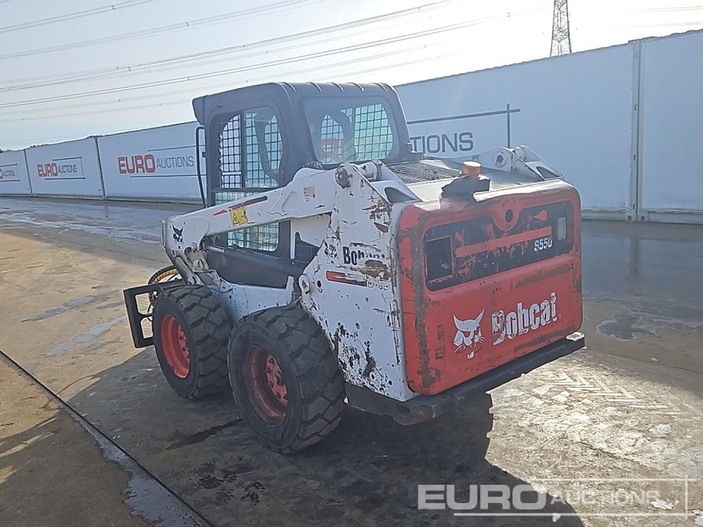 2014 Bobcat S550 - Skridstyret minilæsser: billede 3 2014 Bobcat S550 - Skridstyret minilæsser: billede 3