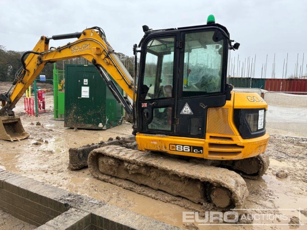 2014 JCB 86C-1 - Minigravemaskine: billede 4 2014 JCB 86C-1 - Minigravemaskine: billede 4